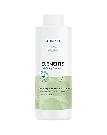 Wella New Elements Calming Shampoo - Успокаивающий шампунь 1000 мл - hairs-russia.ru